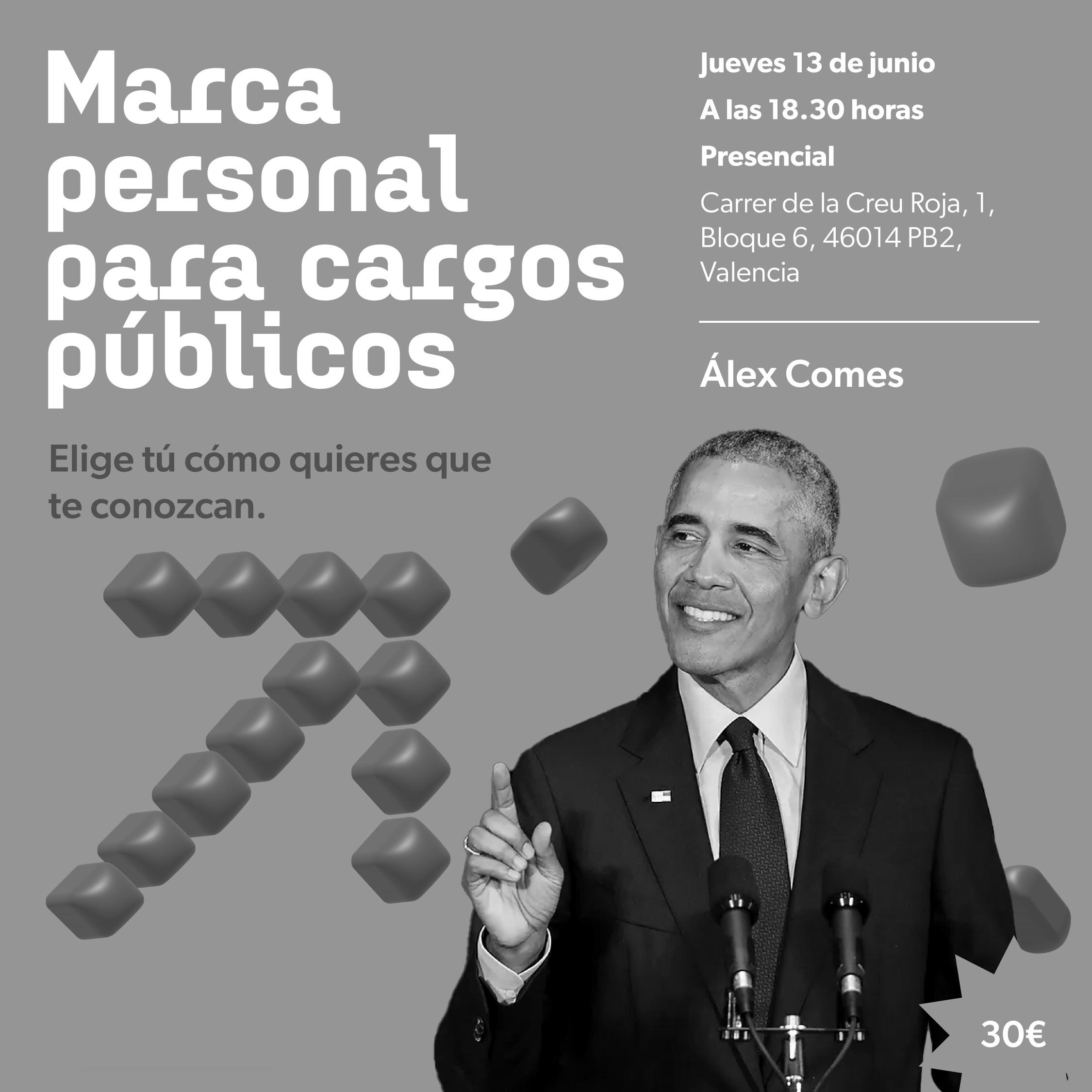 Marca personal para cargos públicos: elige tú cómo quieres que te conozcan